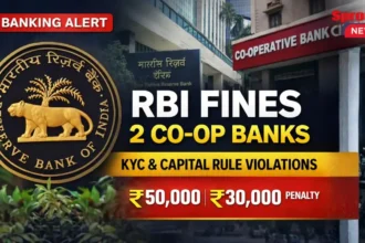 RBI Penalty on two Cooperative Banks for Regulatory Violations.