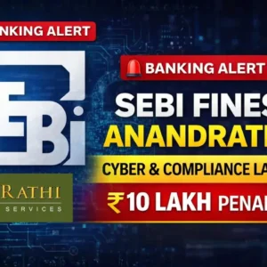 SEBI Penalty on Anand Rathi and other Stock Brokers Over Cybersecurity Lapses.