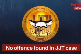 JJT University case sees a major twist as police find the FIR against Sagar Kachhawa baseless.