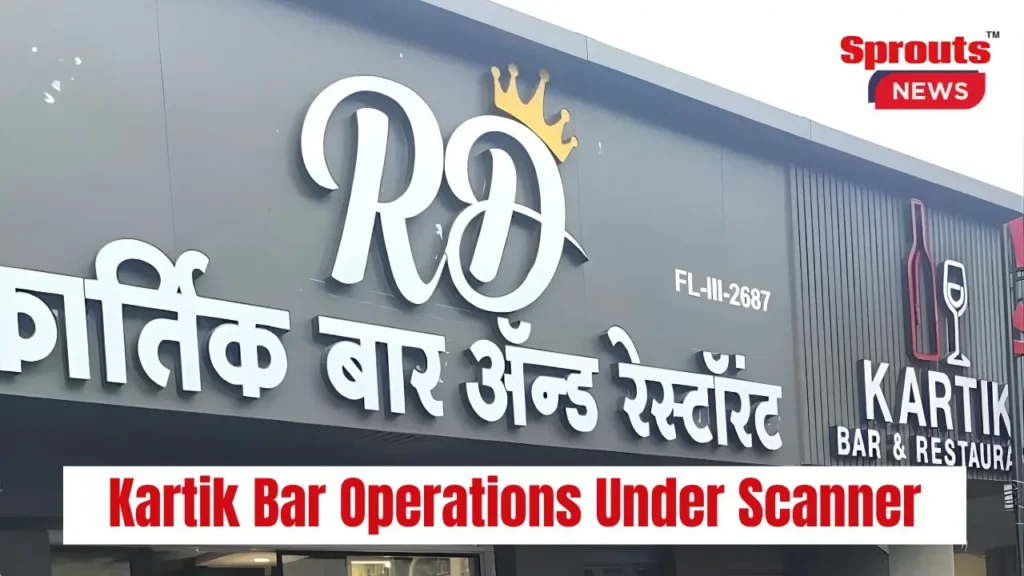 Kartik Bar and Restaurant under scrutiny in Kalyan.