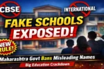 Maharashtra Bans Misleading School Names Without Approval.