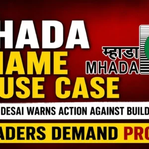 Maharashtra MHADA name misuse case has triggered political and administrative scrutiny.