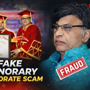 Nalanda NIRC case highlights honorary fake doctorate degree network.