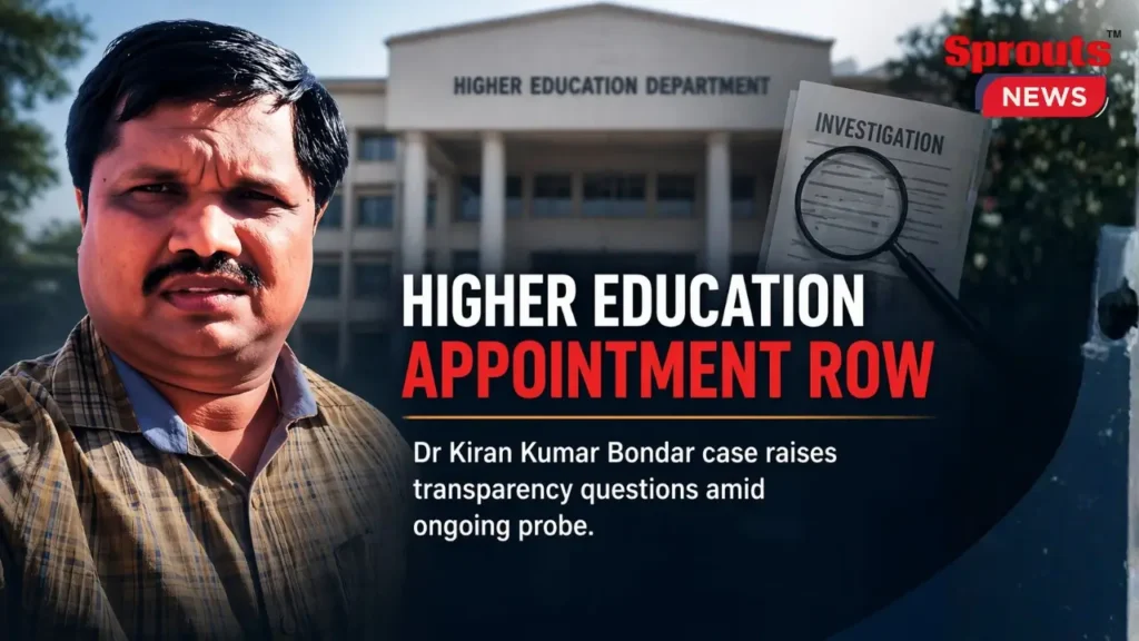 Panvel Higher Education Appointment of Dr Kiran Kumar Bondar case.