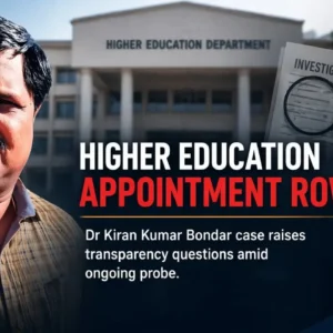 Panvel Higher Education Appointment of Dr Kiran Kumar Bondar case.