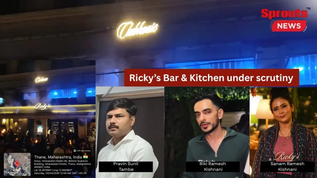 Ricky’s Bar & Kitchen in Thane is under scrutiny.