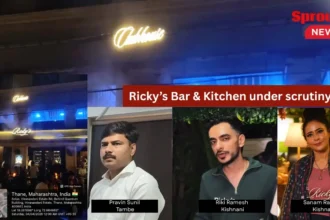 Ricky’s Bar & Kitchen in Thane is under scrutiny.