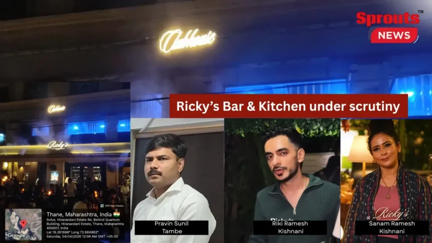 Ricky’s Bar & Kitchen in Thane is under scrutiny.