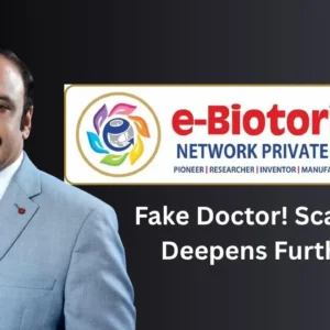 Sagar Ramakant Joshi case has intensified scrutiny involving E-Biotorium.