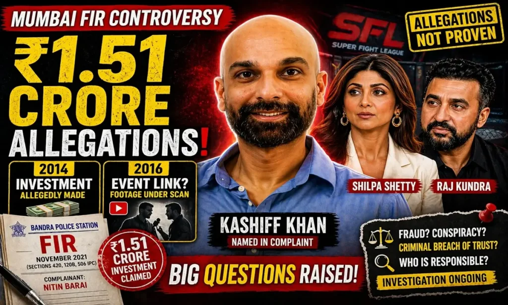 Shilpa Shetty SFL FIR case resurfaces with 2014 investment allegations.