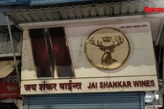 Thane Jayashankar Wine Shop allegations surface over late-night liquor sales near Uthalsar Naka.