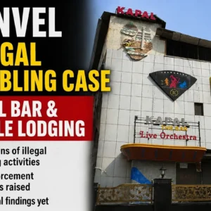 Illegal Gambling claims in Panvel involving Kapal Bar spark questions over policing and compliance.