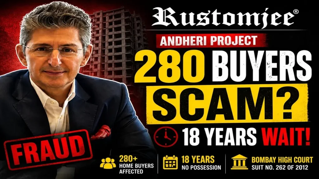 Andheri Redevelopment project sees 280 Buyers Still Waiting After 18 Years.