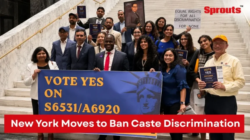 New York bill seeks to add caste Discrimination protections to state human rights law for workplaces and public services.