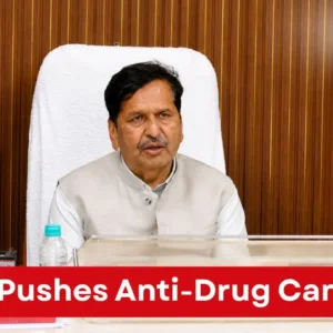 Lodha led a high-level Mumbai anti-drug meeting following the NESCO-related .controversy.