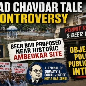 Mahad Chavdar Tale controversy.