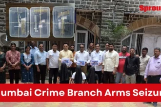 Mumbai Crime Branch Seizes Illegal Arms In South Mumbai.