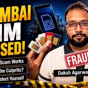 Mumbai Police are probing Daksh Agarwal in an alleged VIP SIM fraud case.