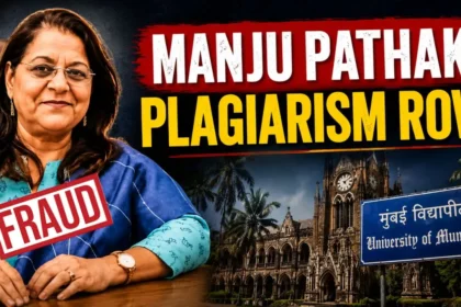 Mumbai University plagiarism case involving CHM College principal Manju Lalwani-Pathak.