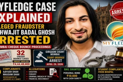 MyFledge case led Director Bishwajit Badal Ghosh Held in Cheque Bounce Proceedings.