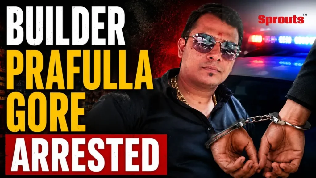 Police arrested Prafulla Gore in the Dombivli illegal building case.