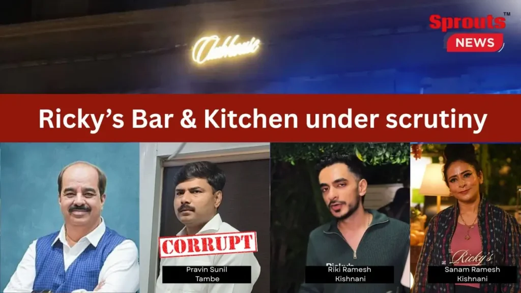 Ricky’s Bar controversy in Thane has escalated after residents alleged political influence.