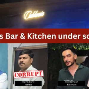 Ricky’s Bar controversy in Thane has escalated after residents alleged political influence.