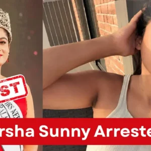 Influencer Harsha Sunny Arrested in Mumbai Airport Drug Bust..