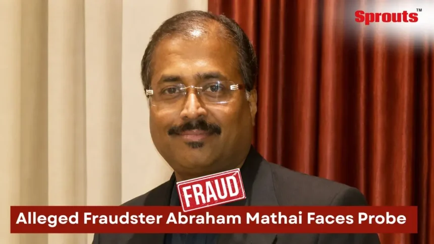 Maharashtra Governor office receives representation regarding Abraham Mathai.