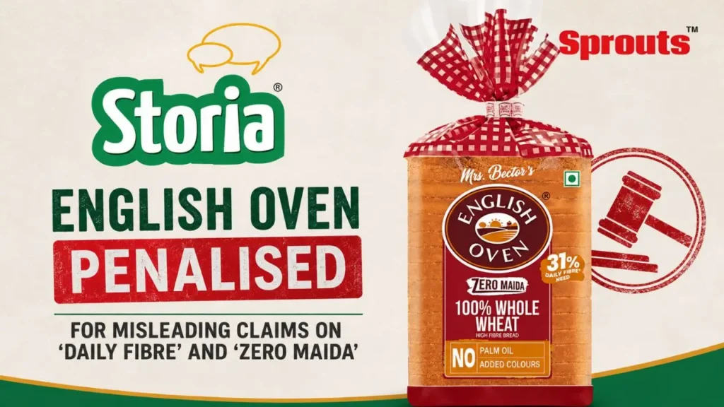 Storia Foods and English Oven Fined by CCPA Over Alleged Misleading ‘100 percent’ Claims.