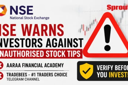 NSE has issued investor advisories against Aaraa Financial Academy and Tradebees Telegram Channel.
