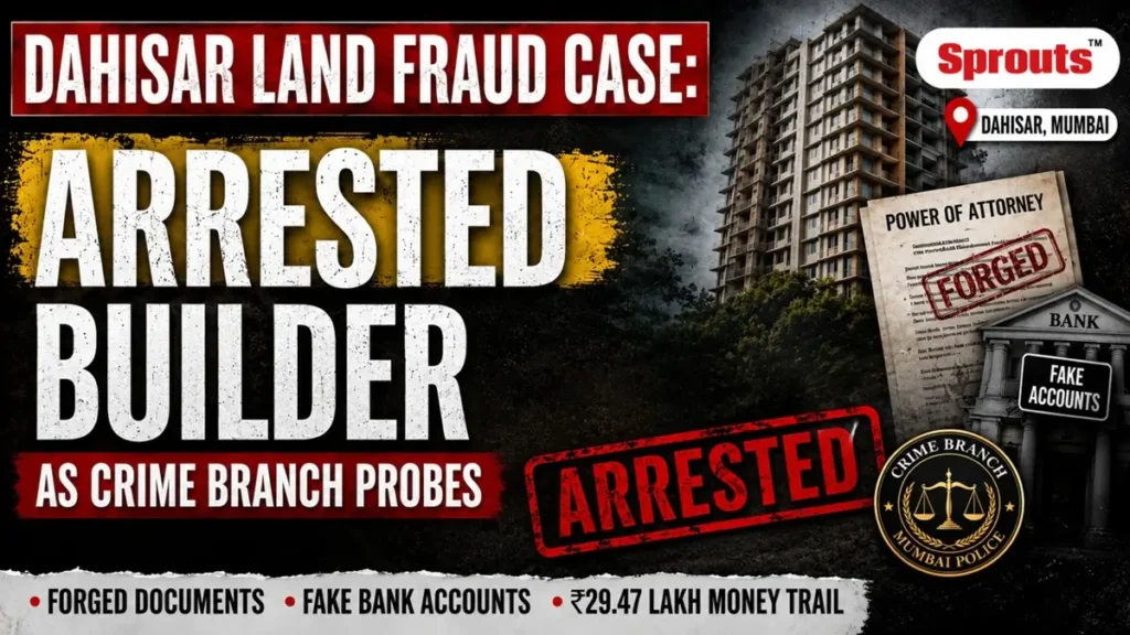 Builder Kalpesh Kanubhai Shah Arrested in Dahisar Land Fraud Case.