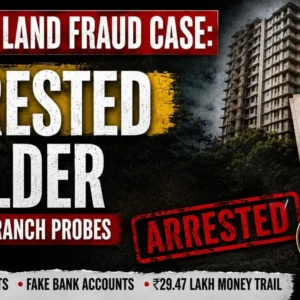 Builder Kalpesh Kanubhai Shah Arrested in Dahisar Land Fraud Case.