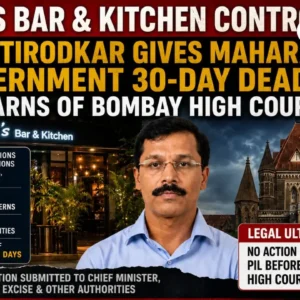 Ketan Tirodkar has sought action against Ricky’s Bar and Kitchen.