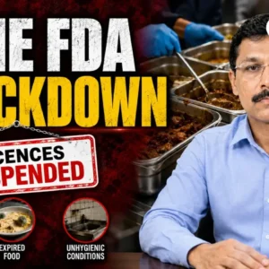 Pune FDA Suspends Food Licences of Seven Hotels Over Safety Violations.