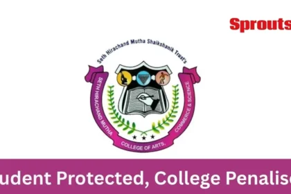 Seth Hirachand Mutha College Penalised Over Ineligible BMS Student Admission.